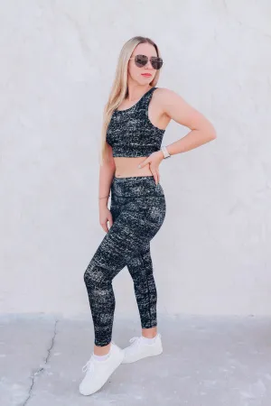 Peak Fitness Sportswear Set - Black