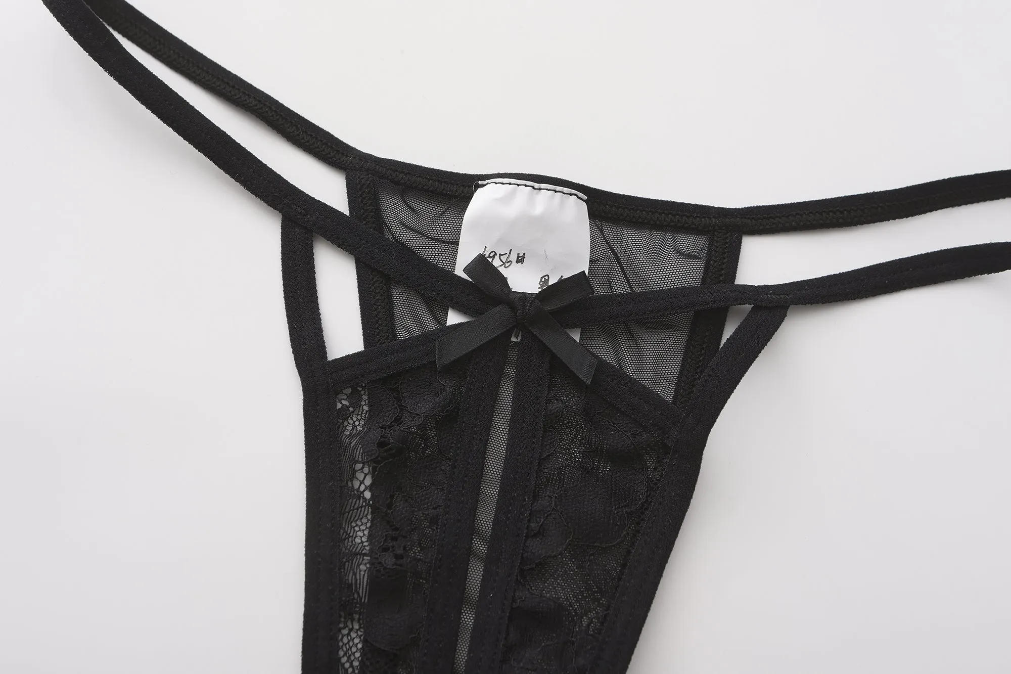 Pearl Lace Corset Lingerie Set