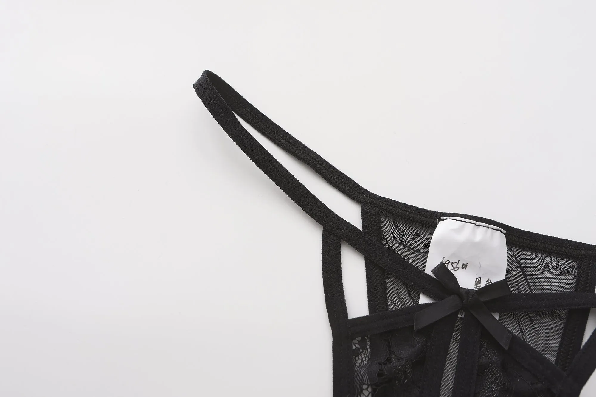 Pearl Lace Corset Lingerie Set