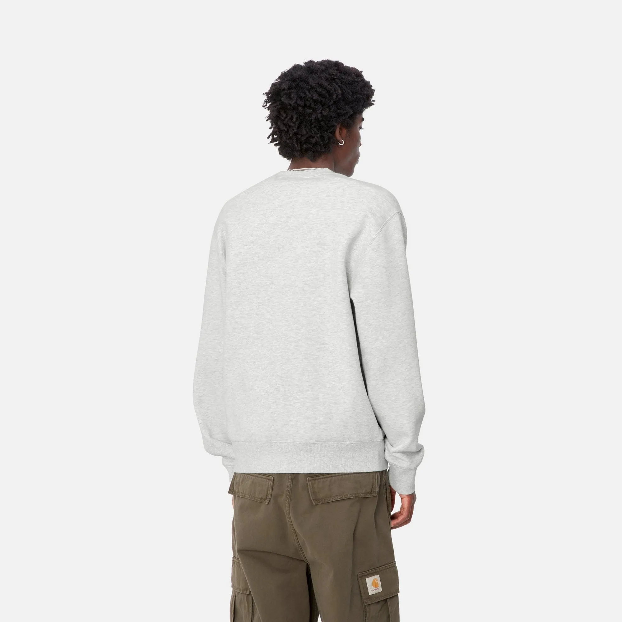 Pepe Be Nice Sweatshirt | Ash Heather / Black