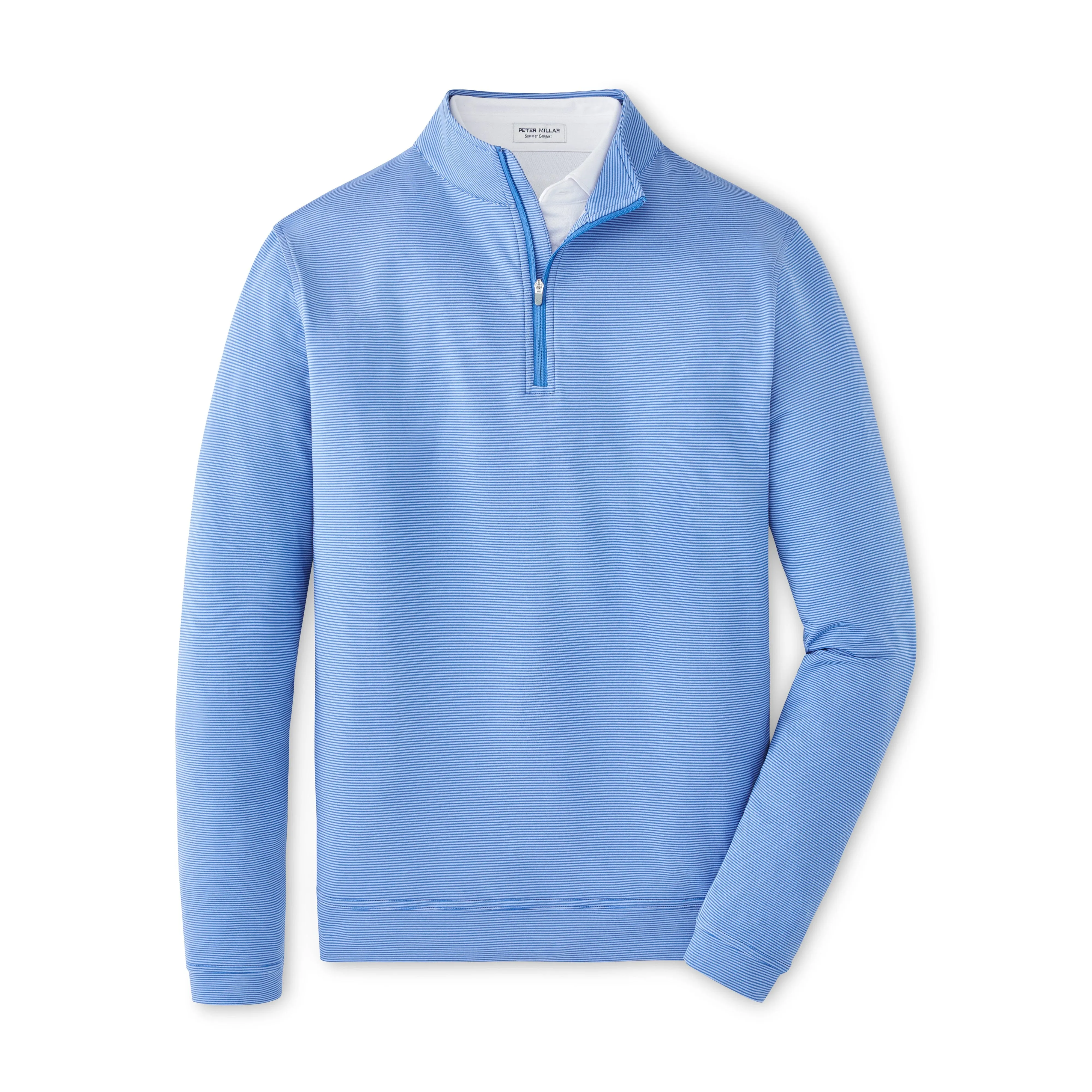 Peter Millar Perth Sugar Stripe Performance Quarter-Zip