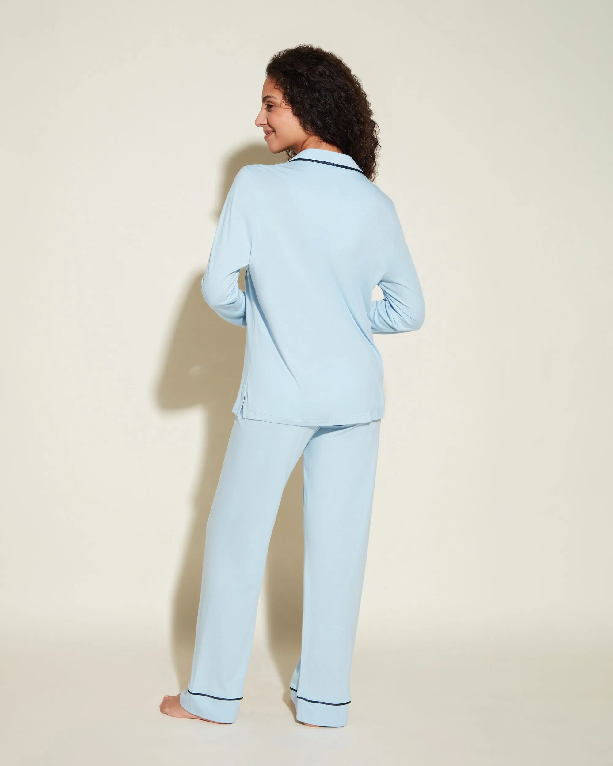 Petite Long Sleeve Top & Pant Pajama Set
