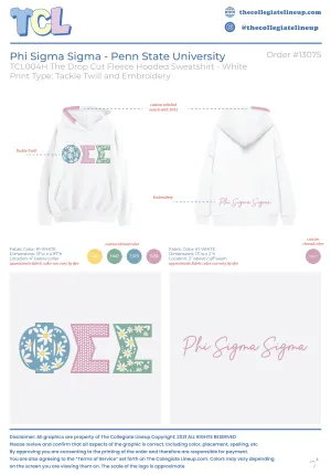 Phi Sigma Sigma Penn State University #13075