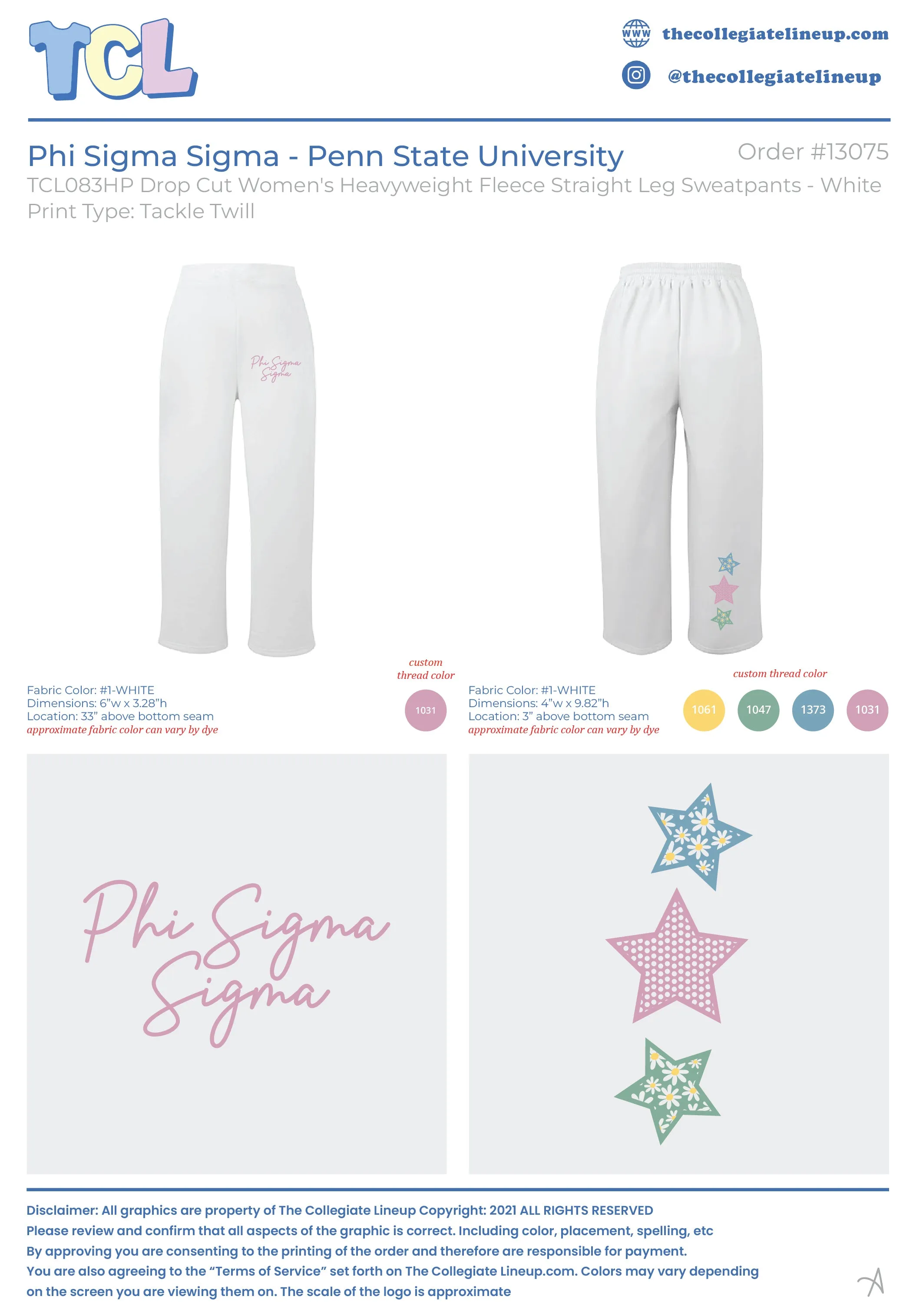 Phi Sigma Sigma Penn State University #13075