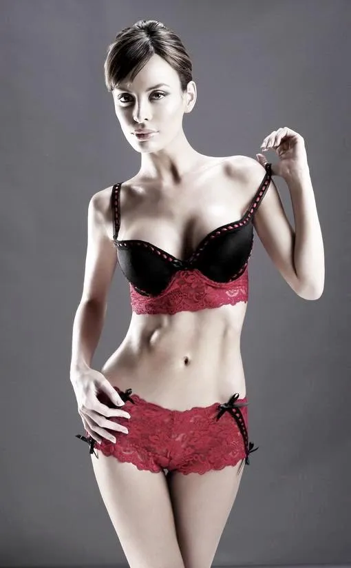Pink Cami Bra Top with Boyshort