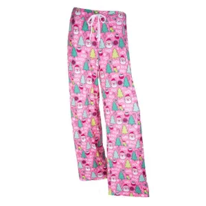 Pink Christmas Pj Pants
