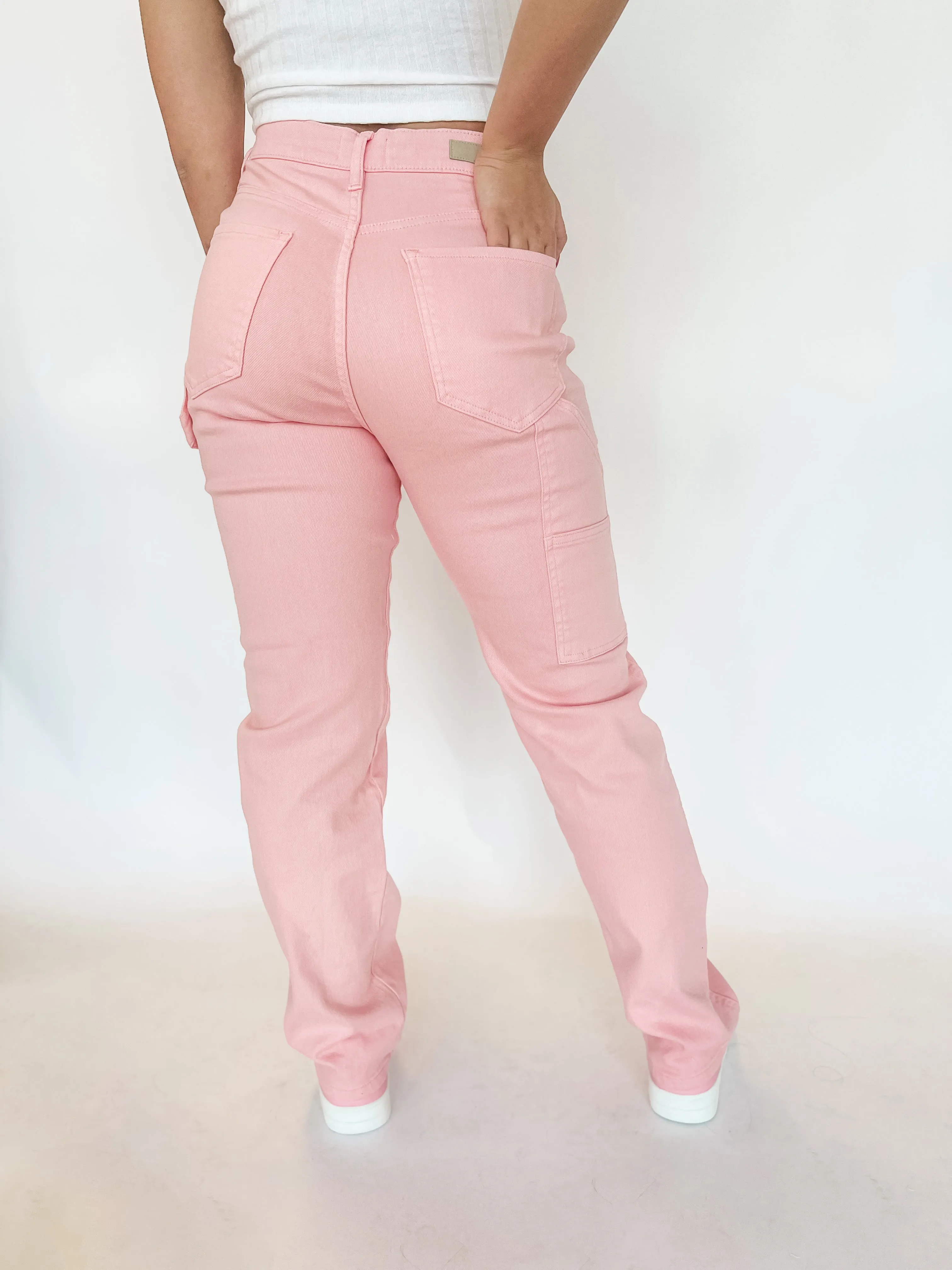 Pink Dreams Carpenter Jeans