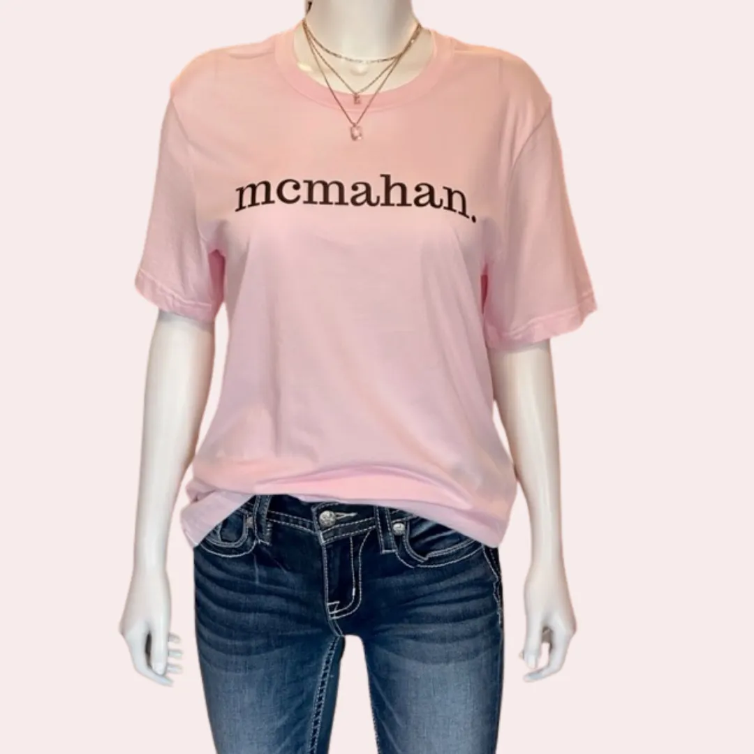 Pink McMahan Period T-Shirt
