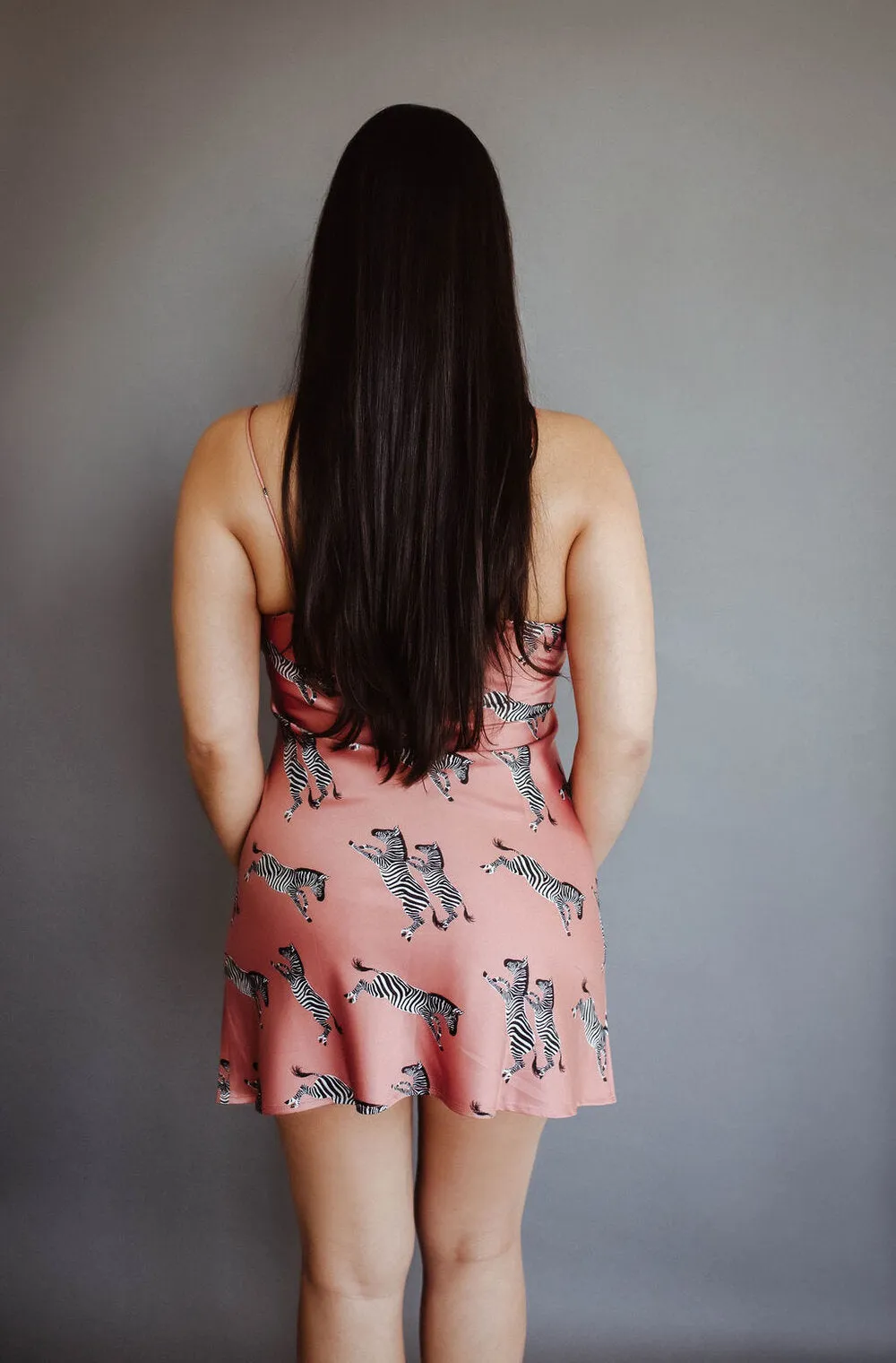 Pink Zebra Slip