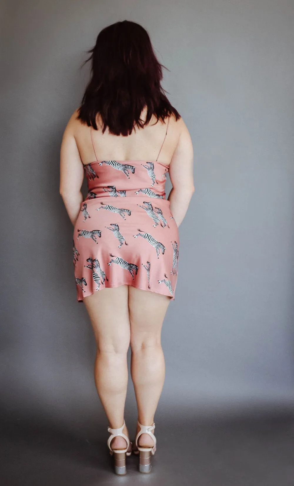 Pink Zebra Slip