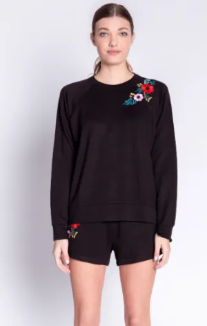 PJ Salvage Grateful Heart Long Sleeve Top