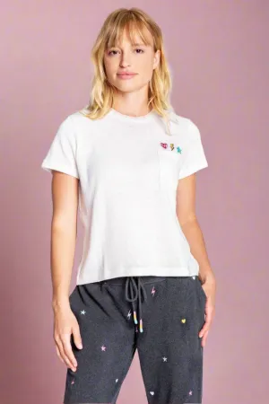 PJ Salvage One Love Embroidered T-Shirt