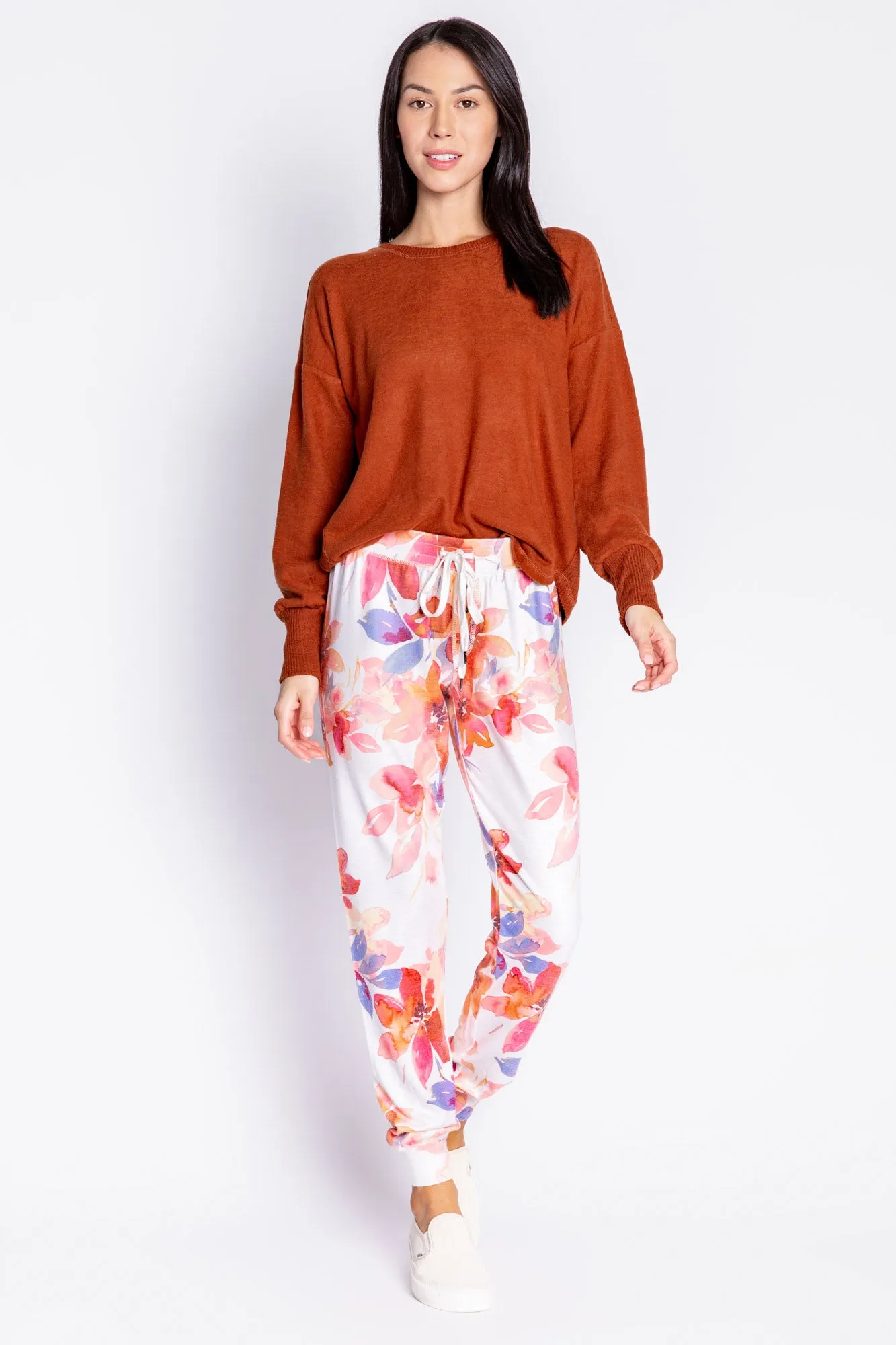 PJ Salvage - Rustic Garden Floral Banded Pant