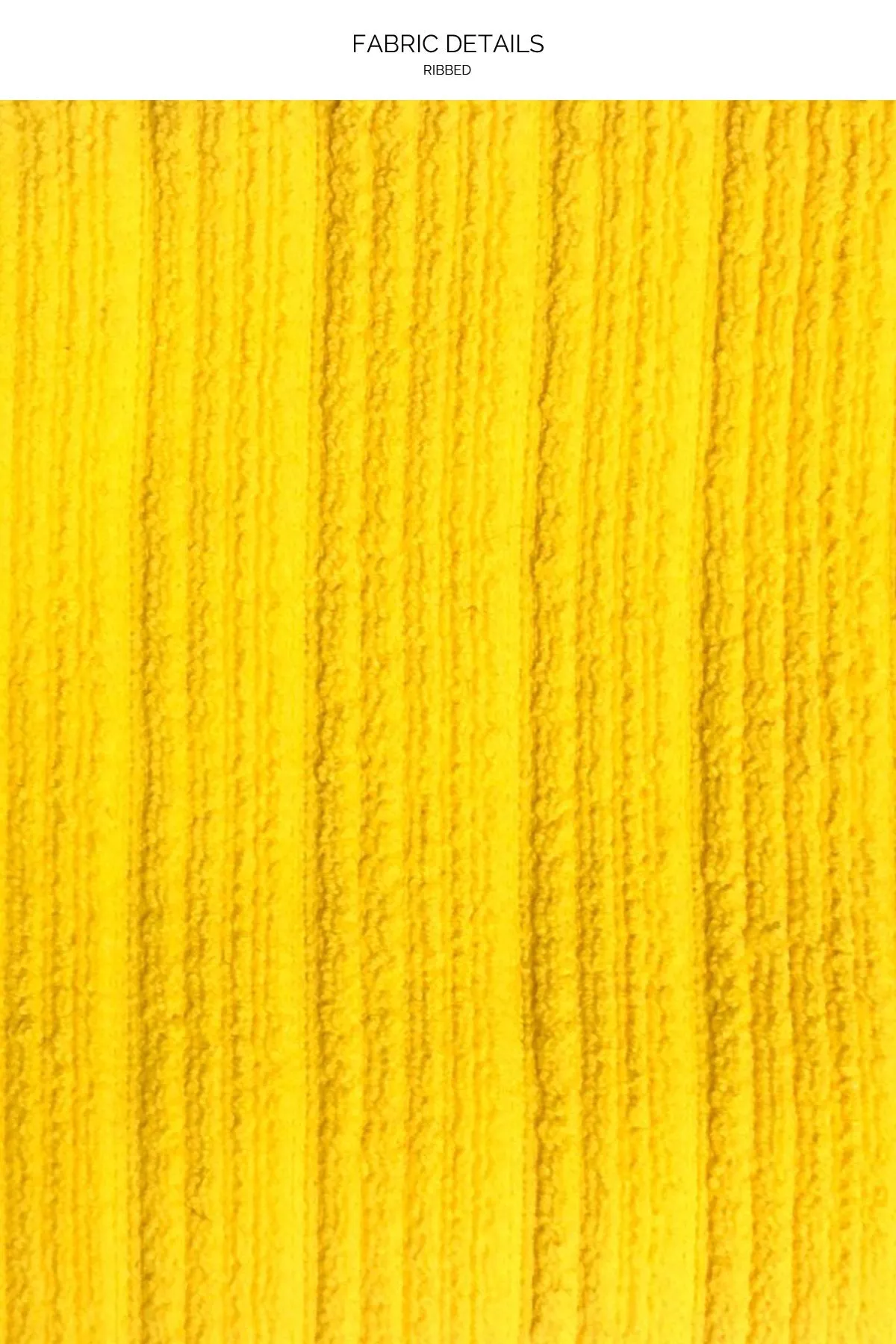 PLAYA VIBES - Cross Back Bustier Top & Banded Moderate Bottom • Yellow