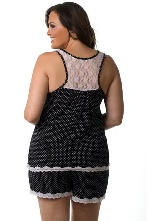 Plus Dotted Short PJ