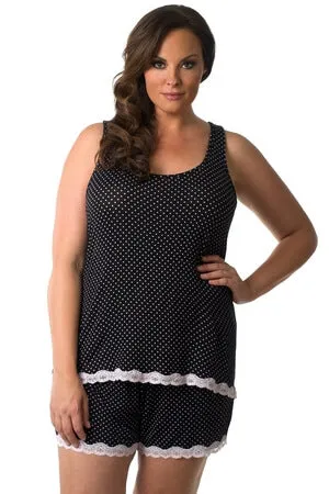 Plus Dotted Short PJ