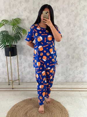 Poorna  SoftCotton Maternity Top Pant Set