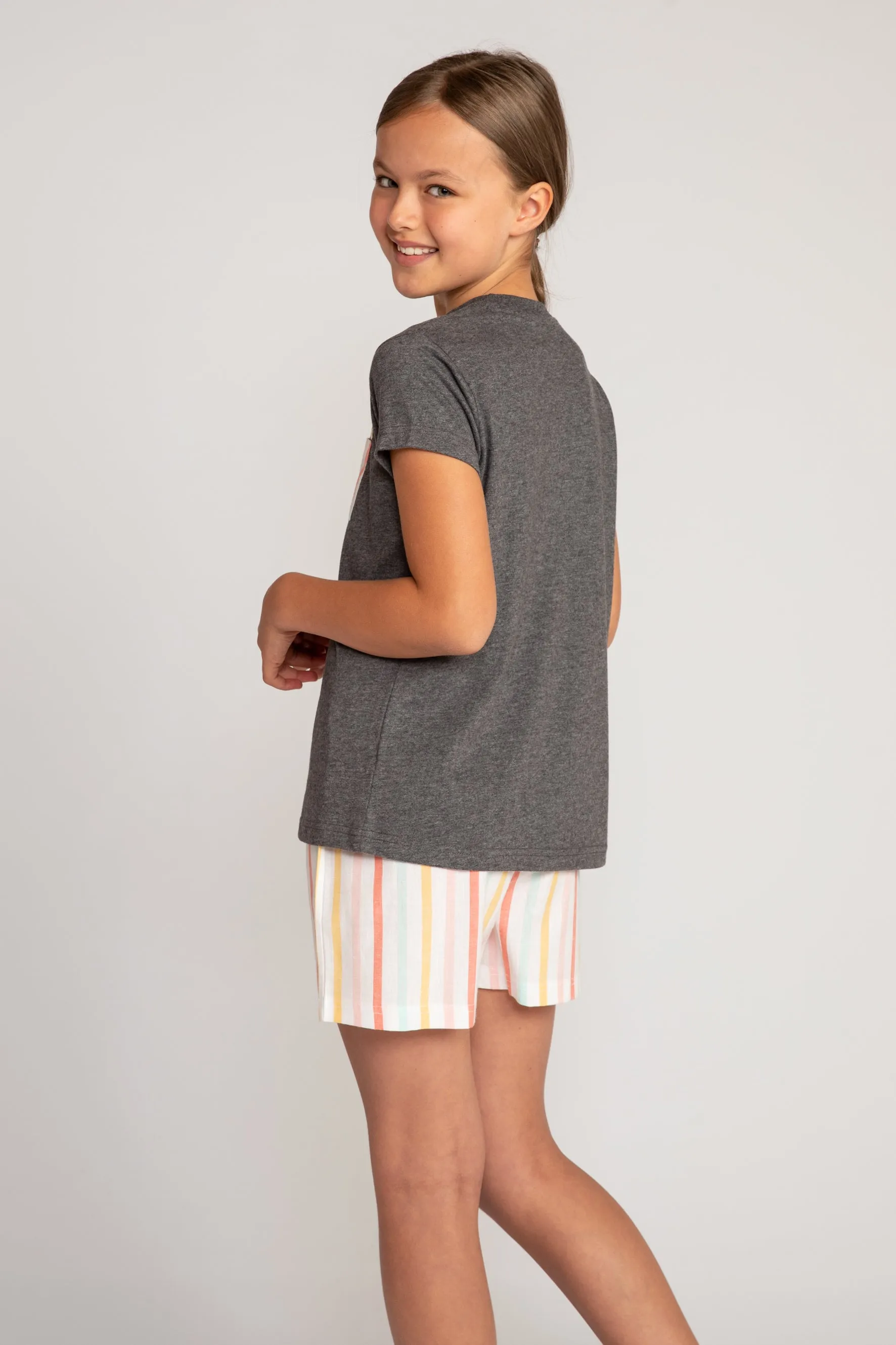 Popcorn Short Pyjama Set
