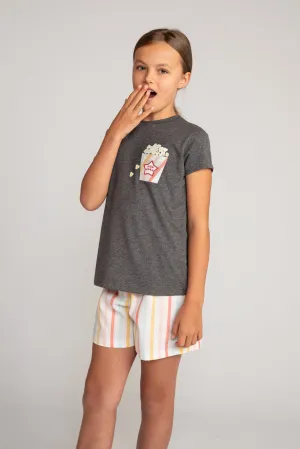 Popcorn Short Pyjama Set