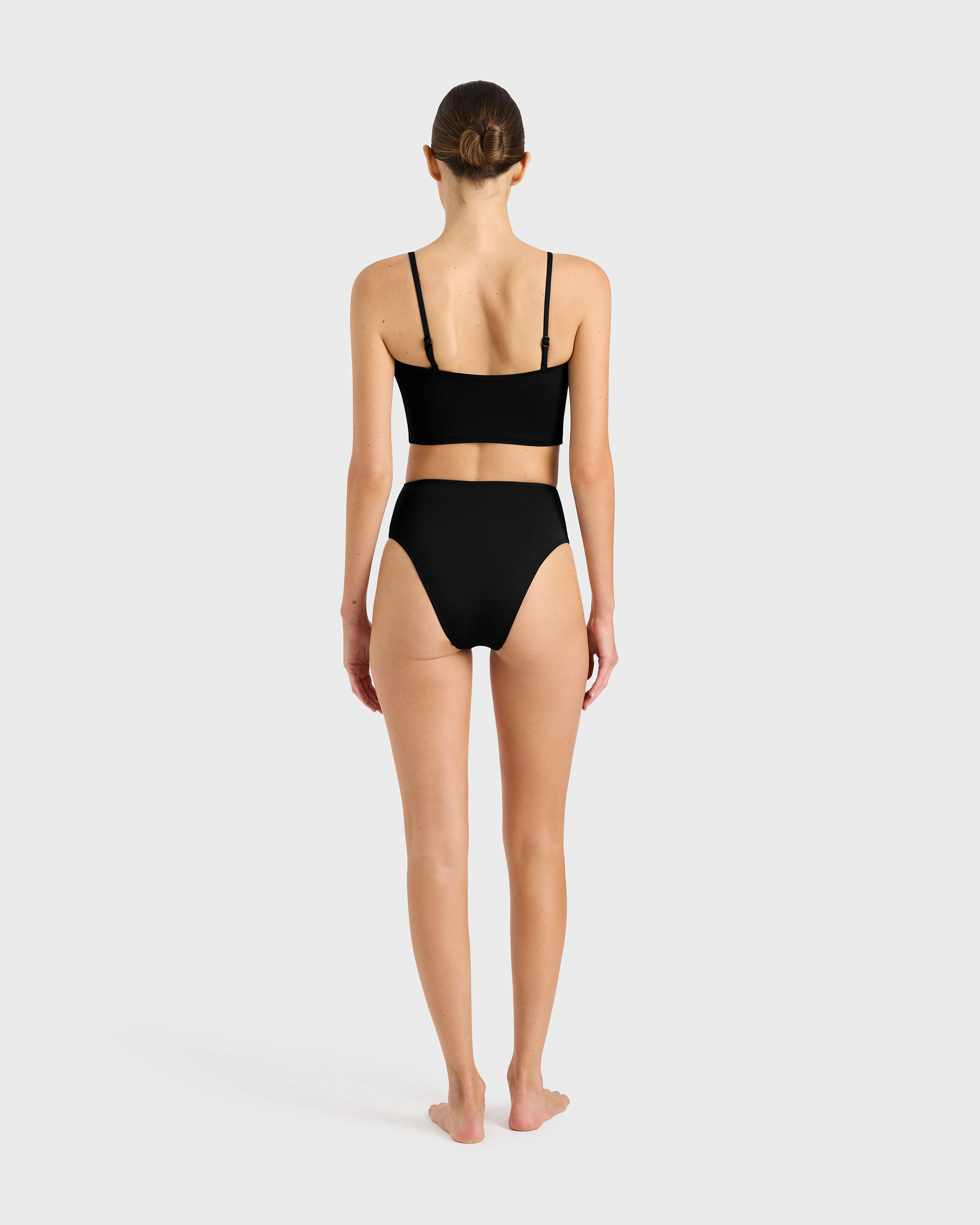 Poppy Bikini Bottom - Black