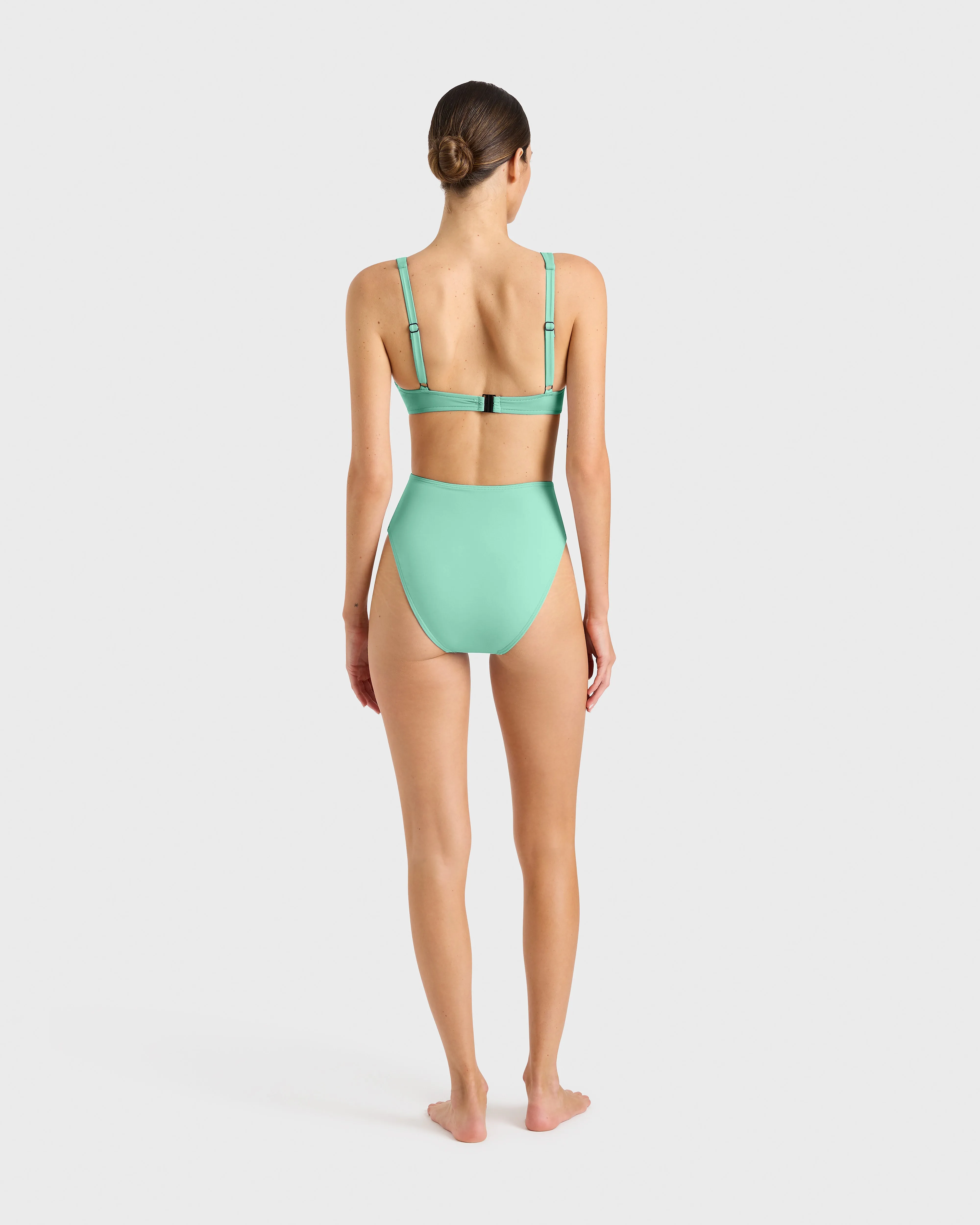 Poppy Bikini Bottom - Lagoon