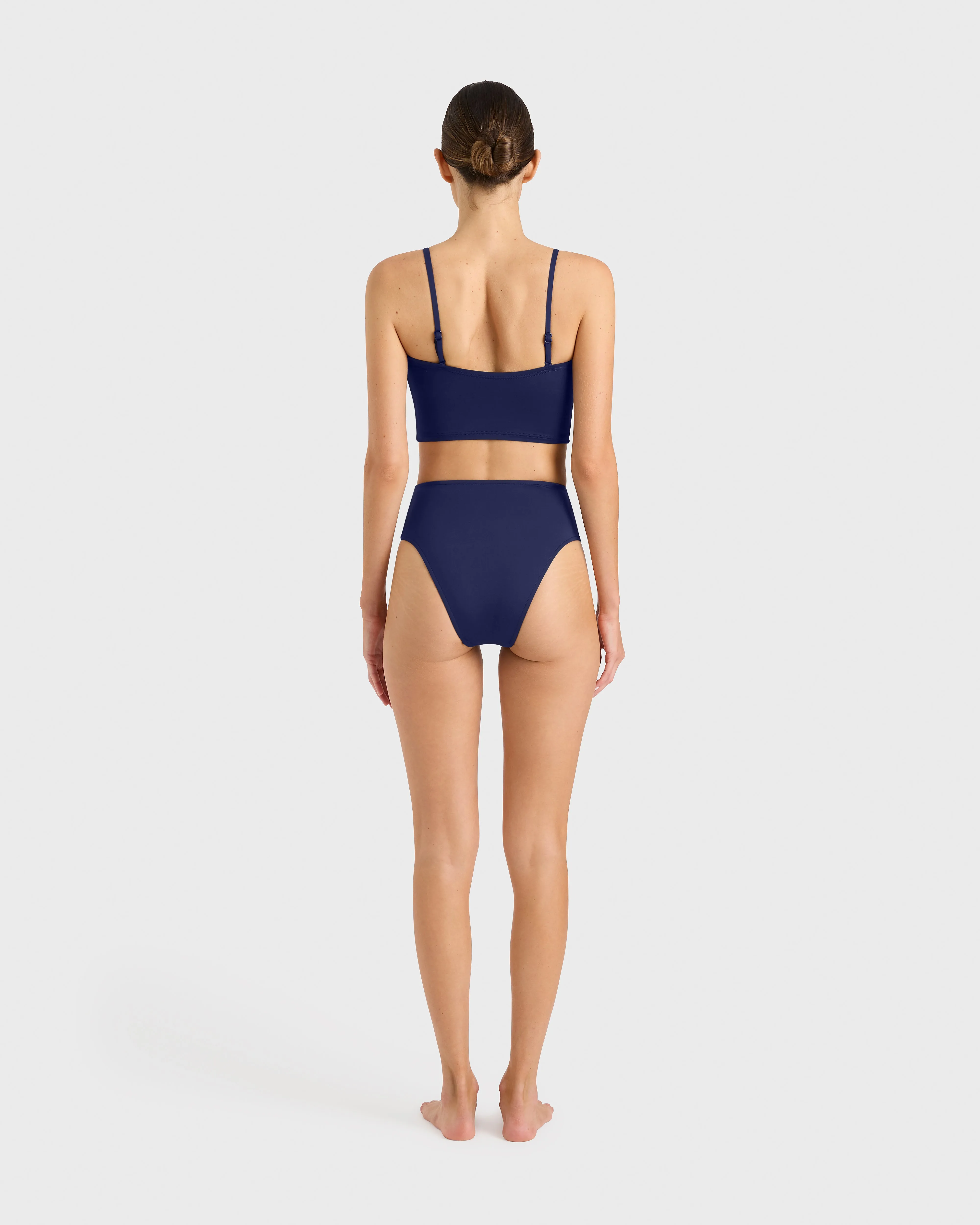 Poppy Bikini Bottom - Maritime