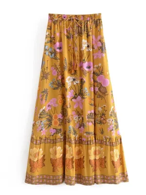 Poppy Summer Maxi Skirt