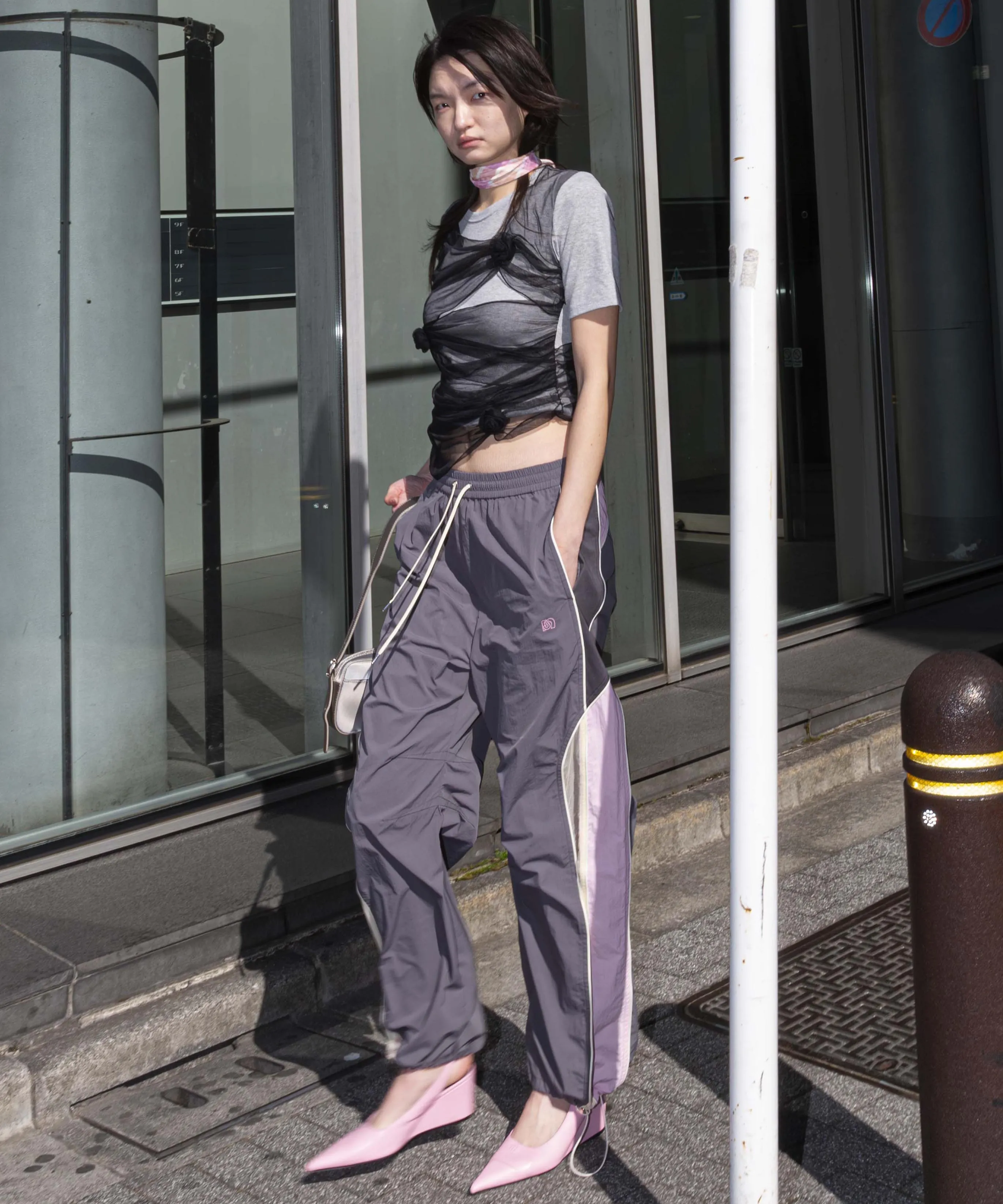 【PRE-ORDER】Color Block Sporty Pants