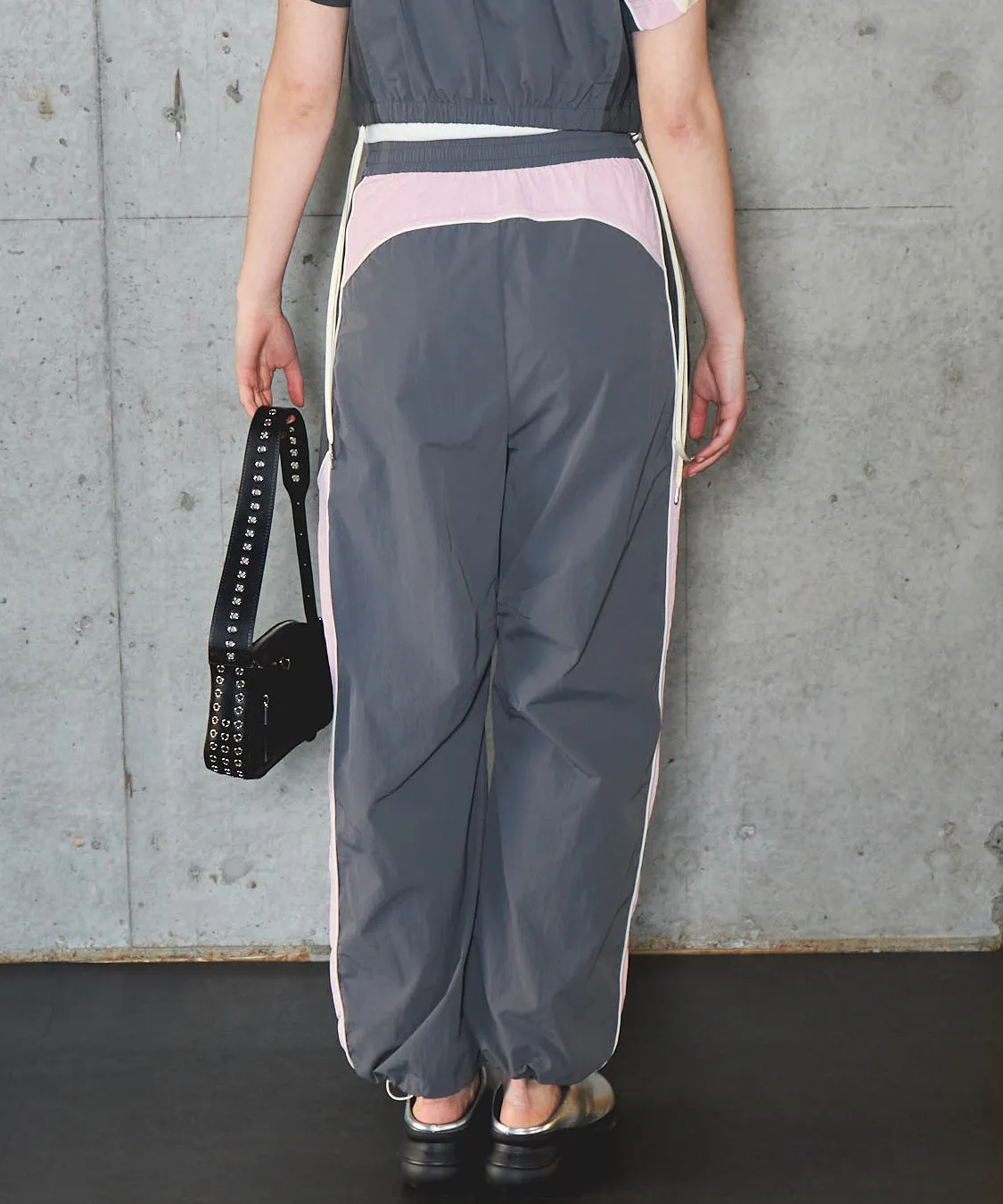 【PRE-ORDER】Color Block Sporty Pants