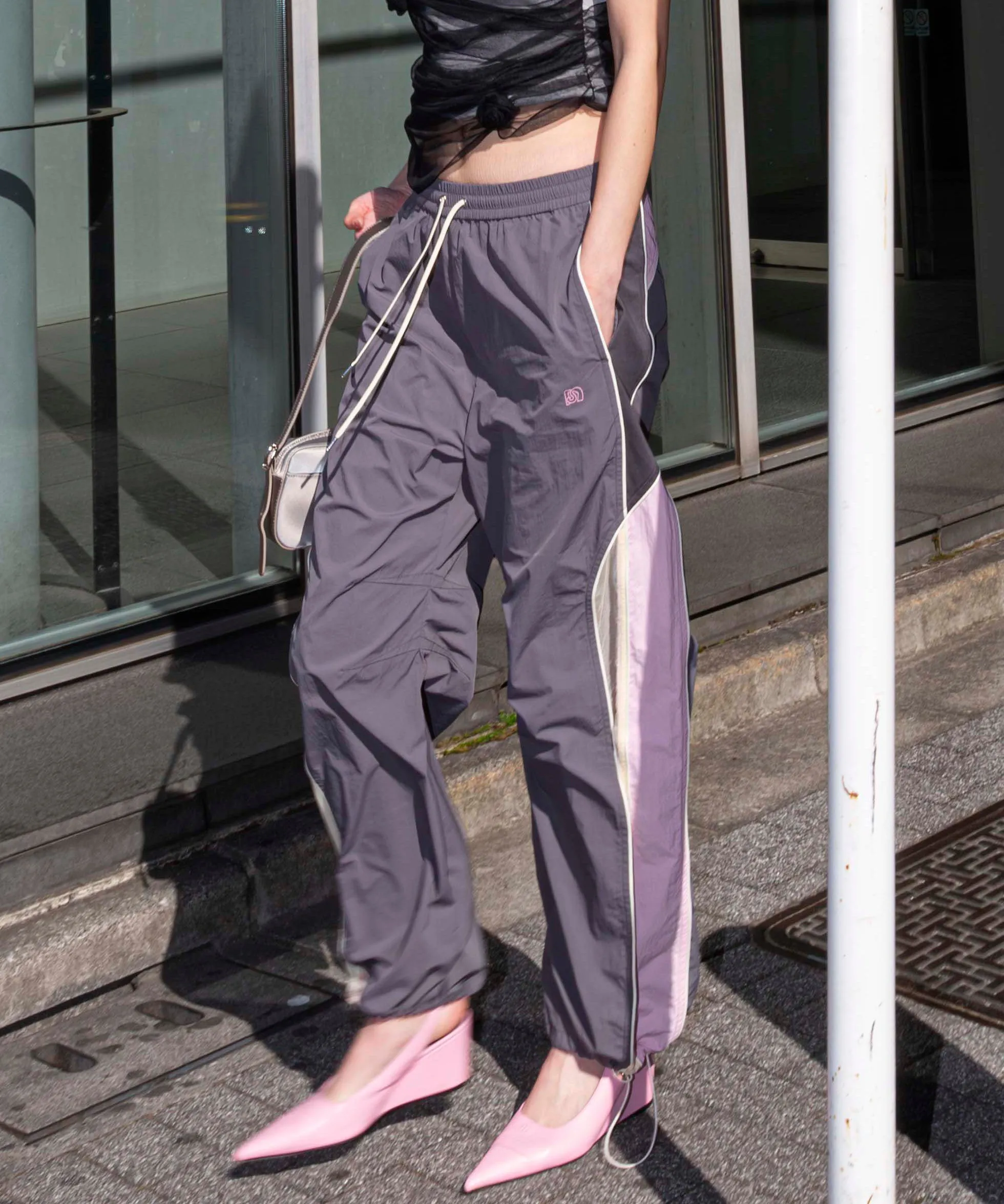 【PRE-ORDER】Color Block Sporty Pants