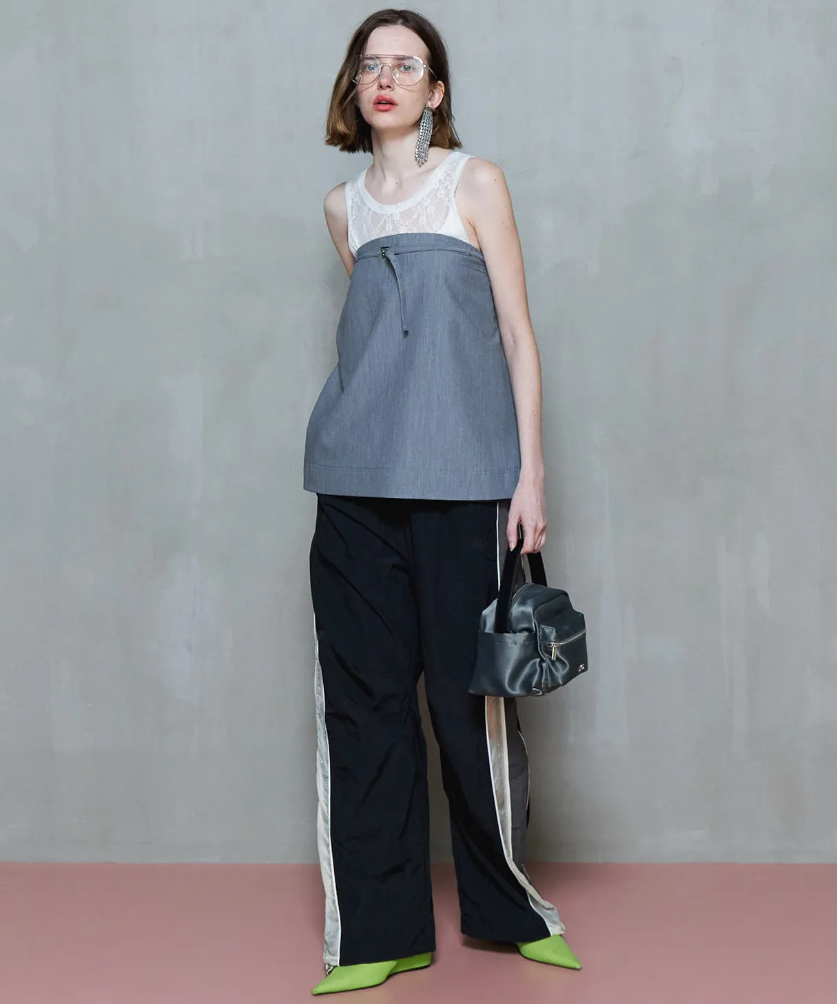 【PRE-ORDER】Color Block Sporty Pants