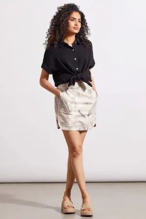 Printed Pull On Skort