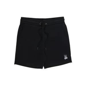 Psycho Bunny Strype Mesh Black Shorts