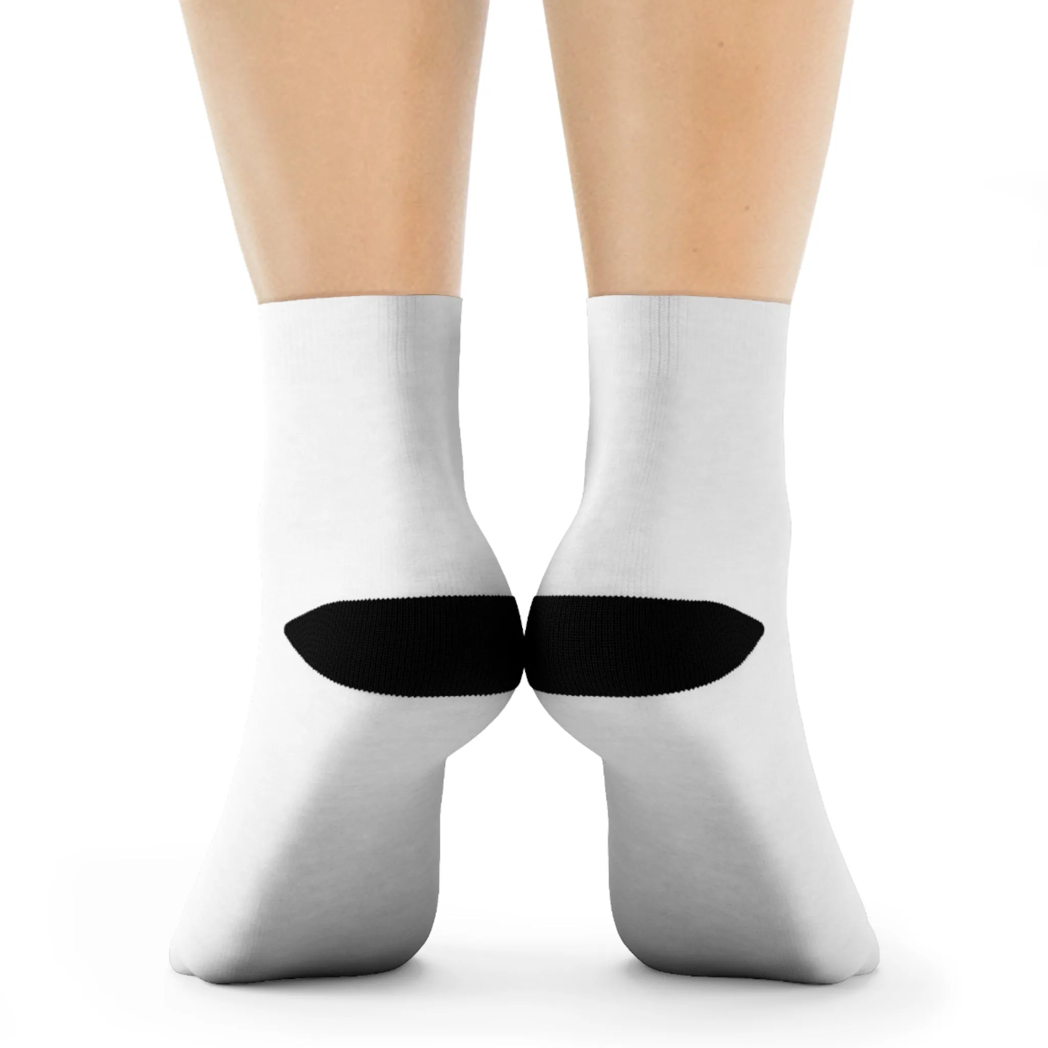 Quirky Turtle Crew Socks with Floral Design - Fun & Comfortable Footwear