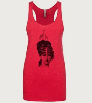 "I see Beauty" Ladies Tri-Blend Racerback Tank