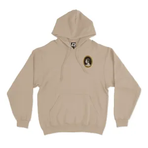 "Midnight at the Lounge" Fleece Hoodie Beige