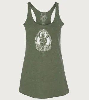 "Simple Soul" Ladies Tri-Blend Racerback Tank