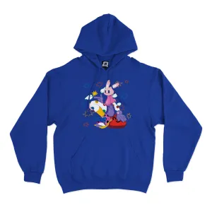 "Touch" Fleece Hoodie Cobalt Blue