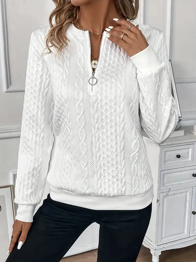 RAELEE™ | SWEATER WITH ZIPPER