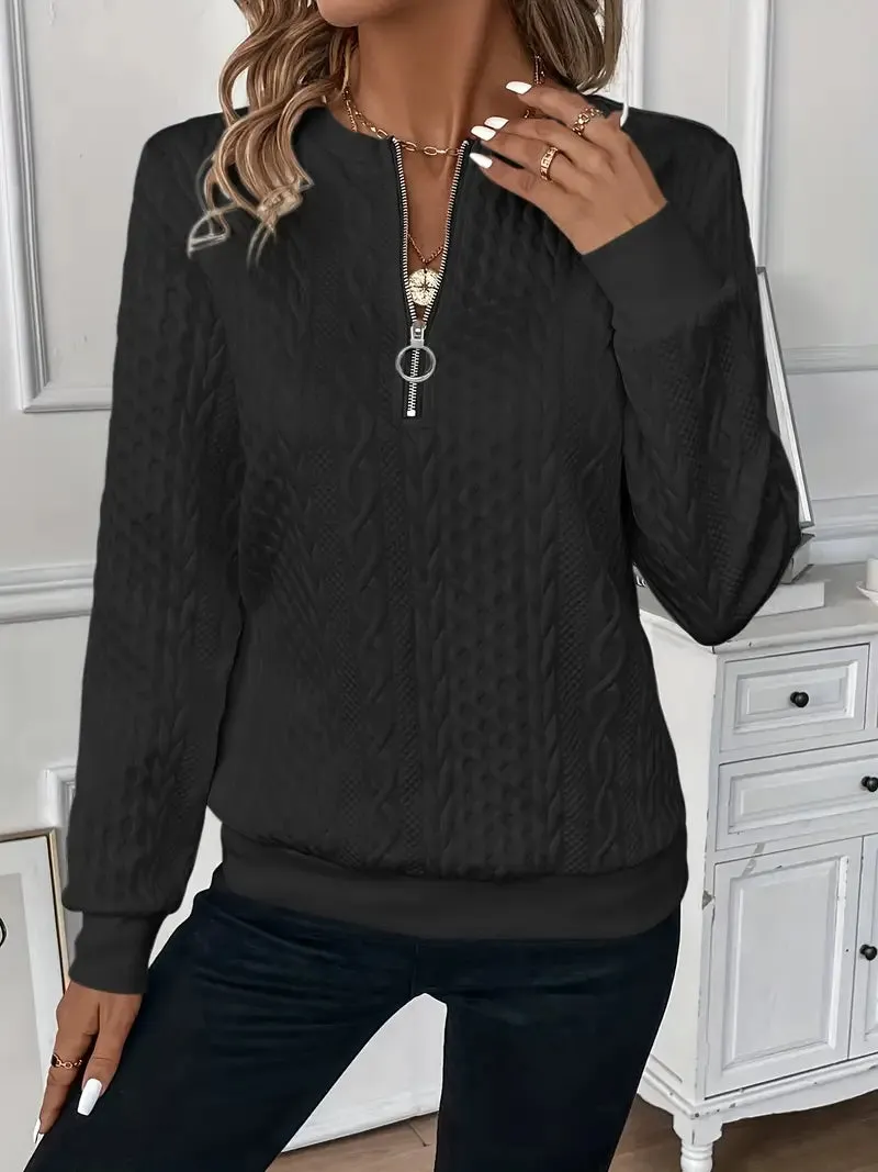 RAELEE™ | SWEATER WITH ZIPPER