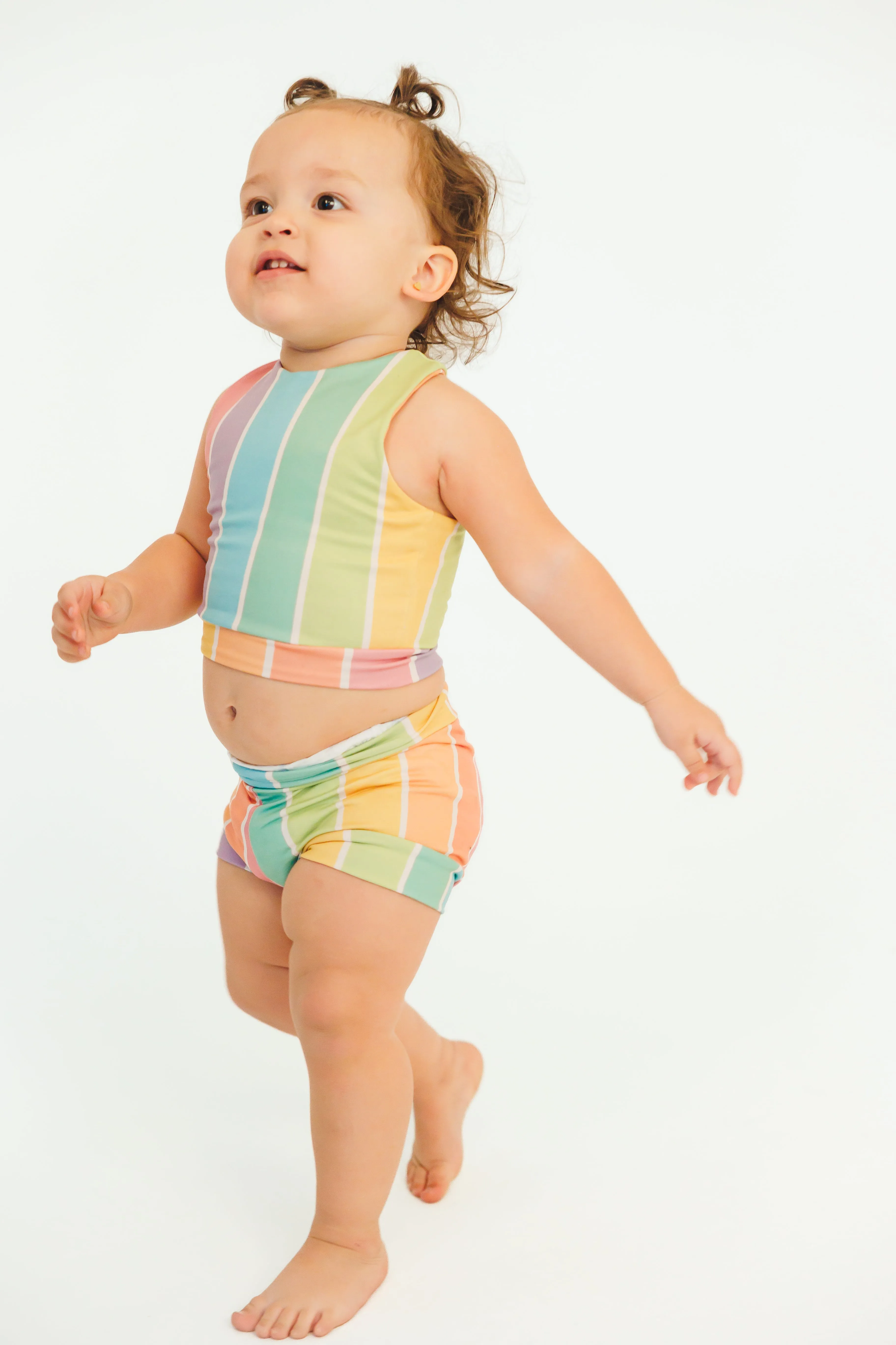 Rainbow Stripe Dance Set