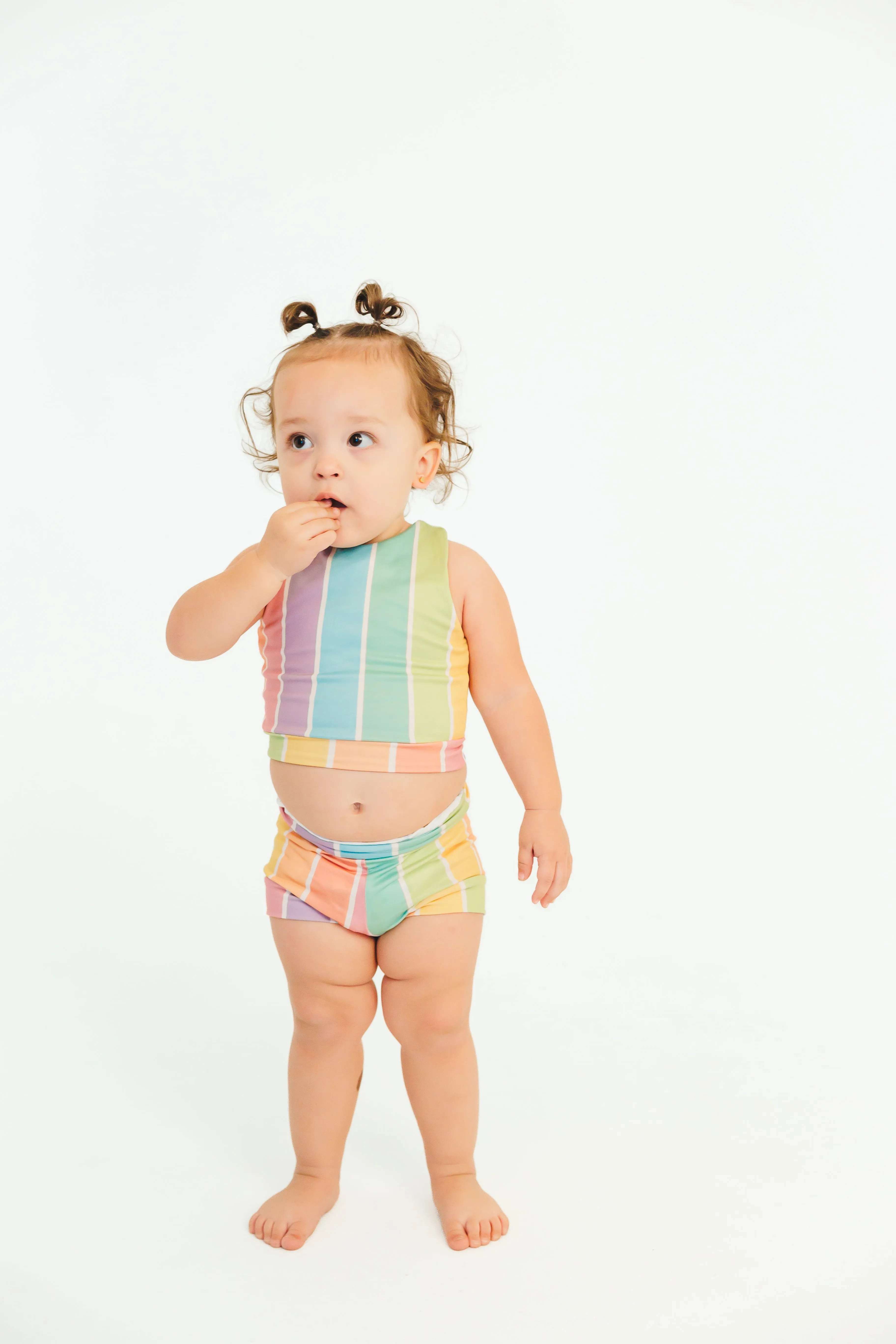 Rainbow Stripe Dance Set