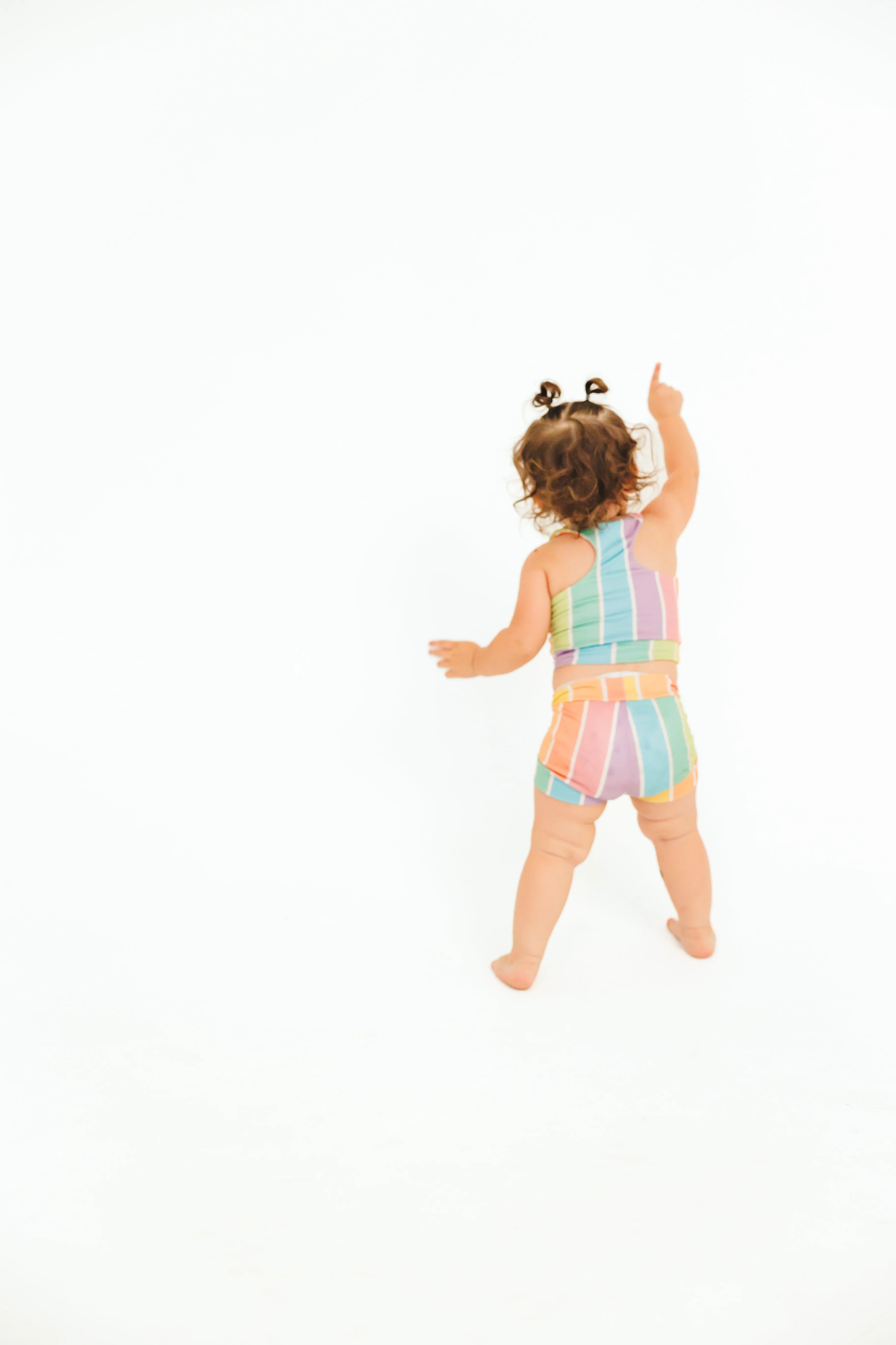 Rainbow Stripe Dance Set