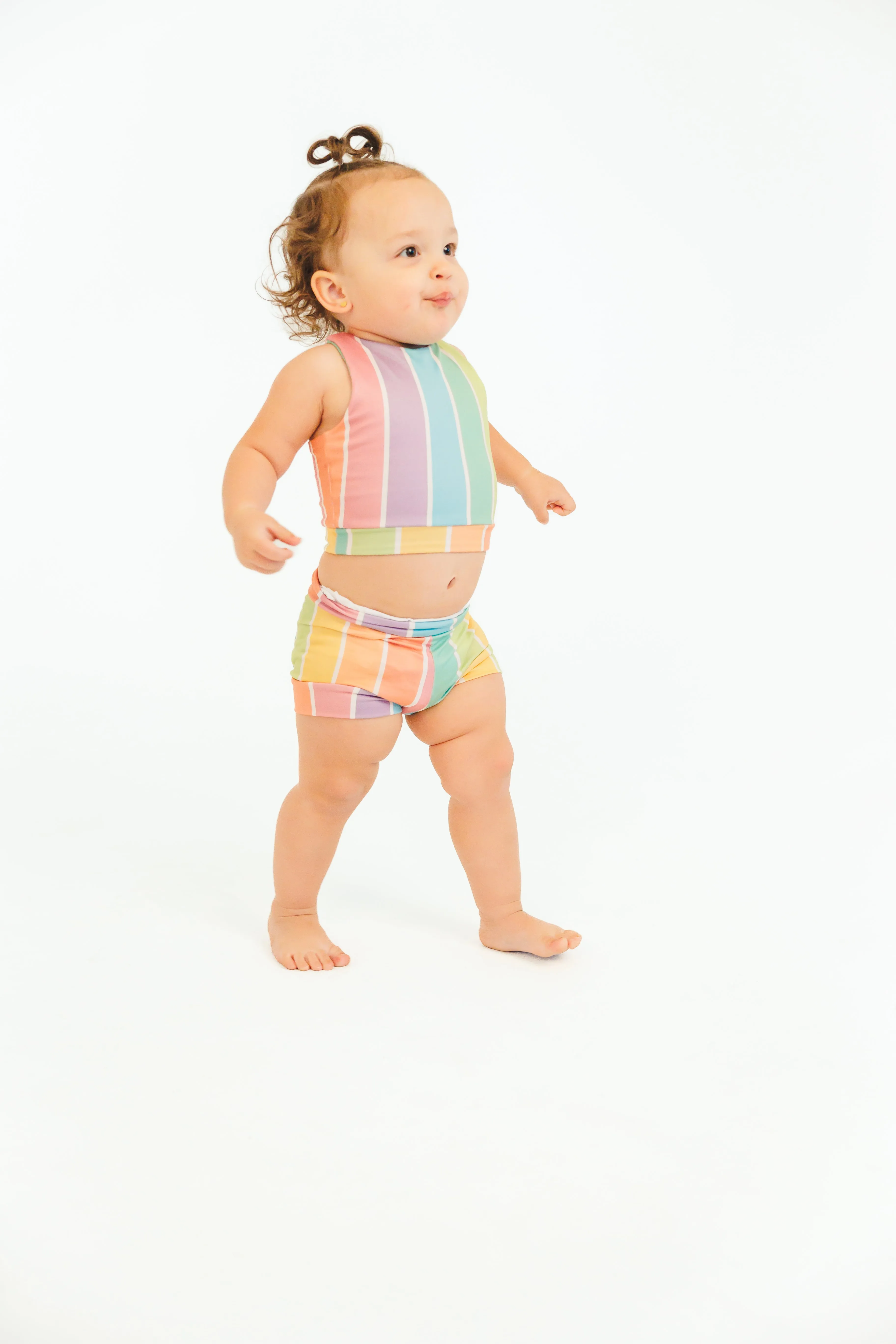 Rainbow Stripe Dance Set