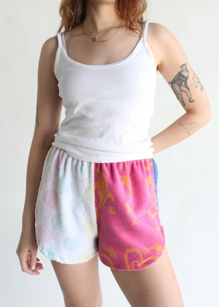 RCYCLD Dolphin Terry Short
