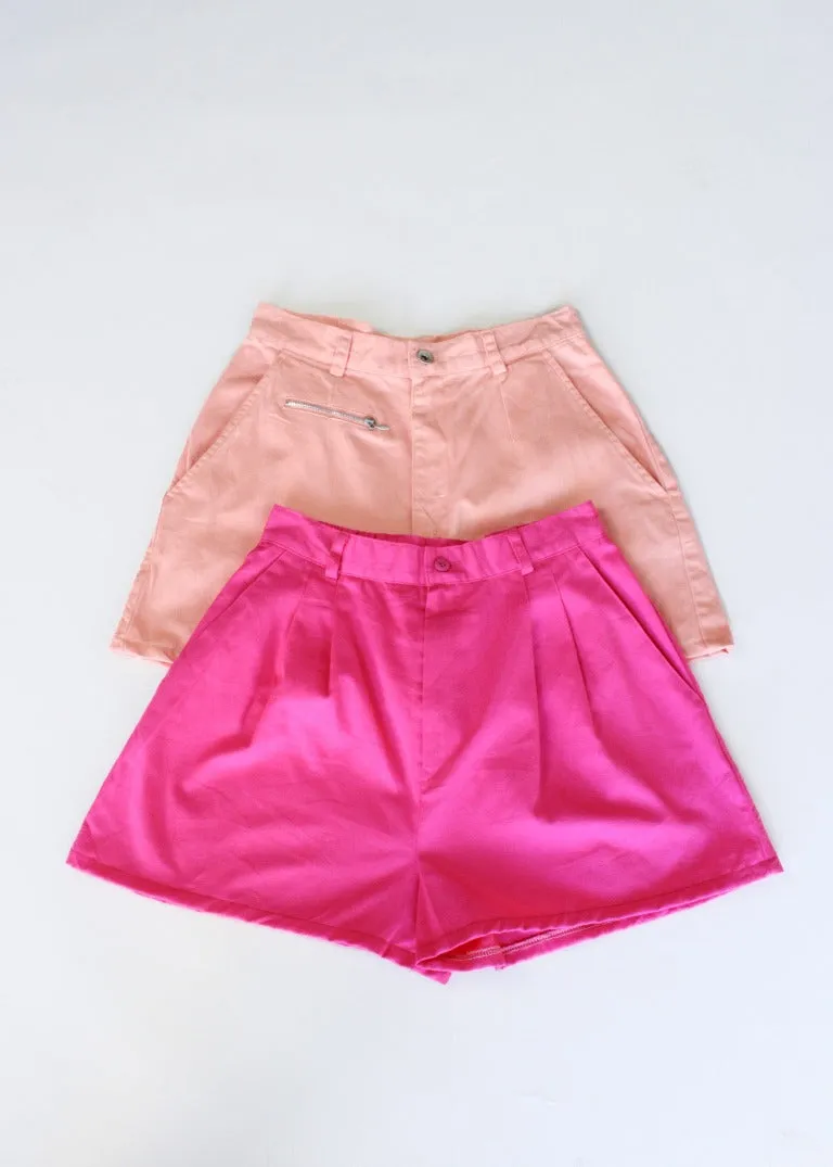 RCYCLD Hi-Waist Cotton Shorts