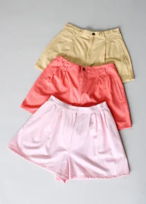 RCYCLD Hi-Waist Cotton Shorts