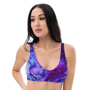 Recycled padded bikini top