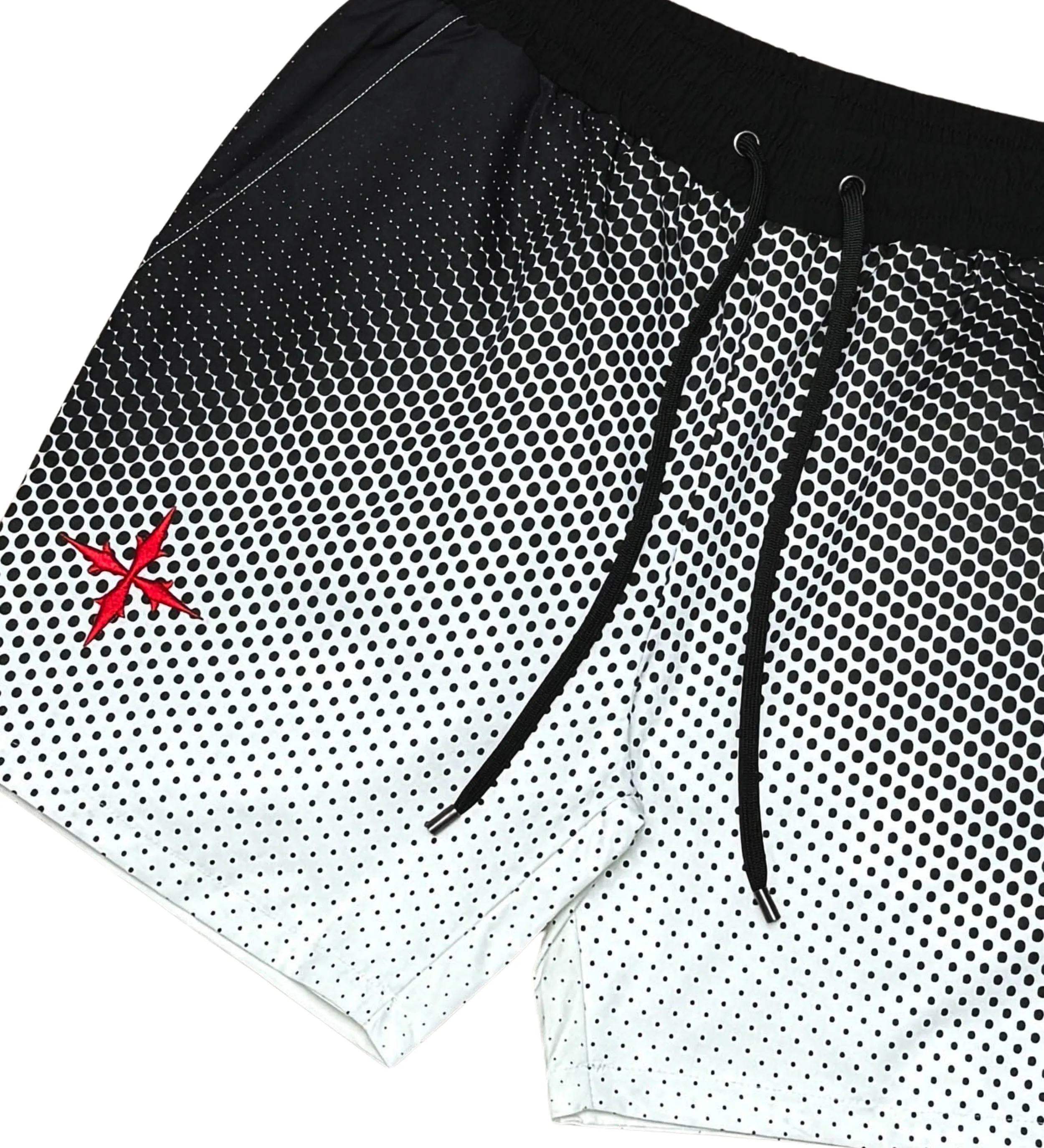 Retro beauty reversible short