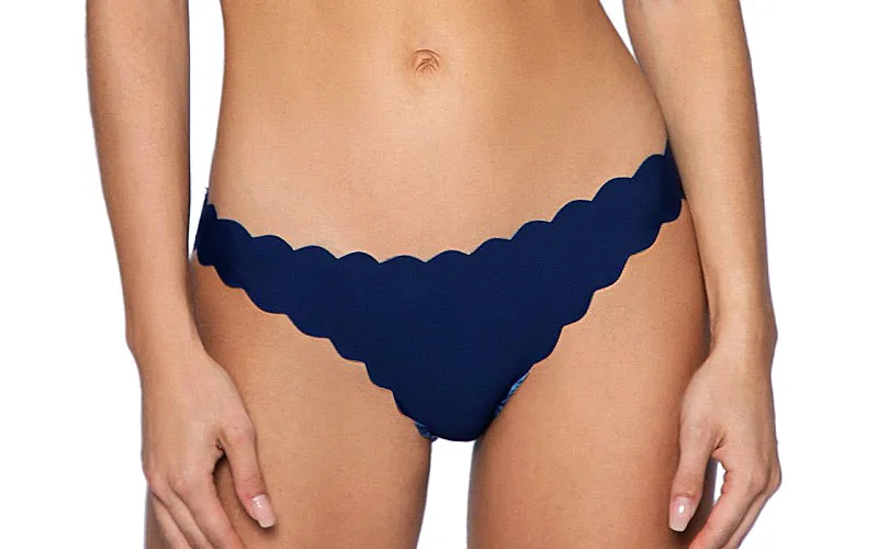 Reversible Seamless Wave Halter-Reversible Seamless Wave Bikini ::RET